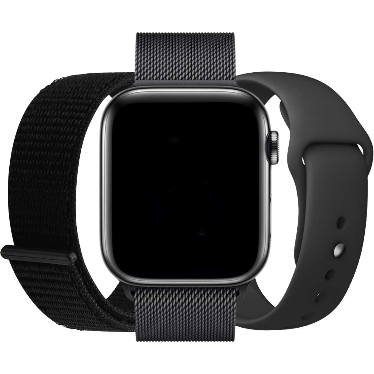 Noir Apple Watch pack avantage 3x